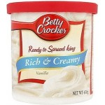 Betty Crocker Rich & Creamy Icing - Vanilla 450g AUSVERKAUFT